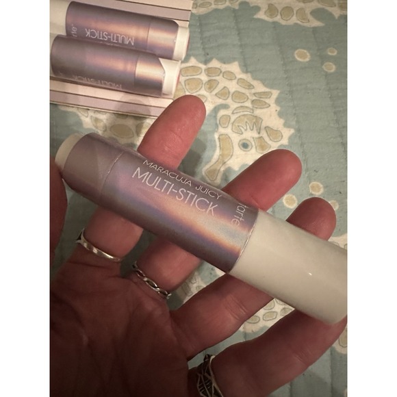 Tarte Maracuja Juicy Multi Stick Trio Lip & blush Gift Set Latte Cozy & Flamingo - Picture 3 of 7